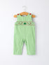 christmas-tree-smocked-baby-romper-with-green-plaid-Sophia's Style-Romper-1